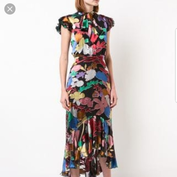 ALICE + OLIVIA Greta Dress - Picture 4 of 6